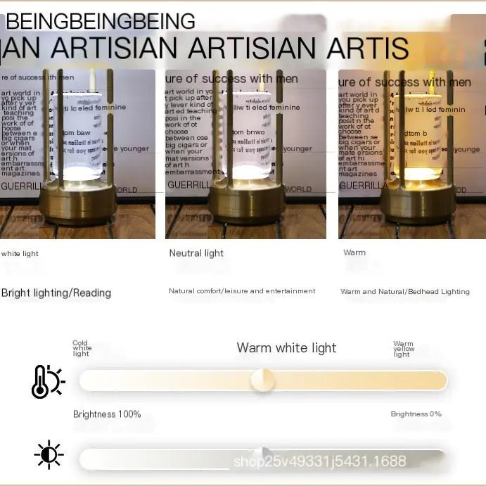 LED Touch Decorative Table Lamp with USB (Bedroom & Dining) - Osacean Sky Logistics