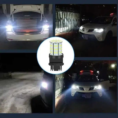 3157 LED 64SMD White Tail & Signal Light Bulbs - Osacean Sky Logistics