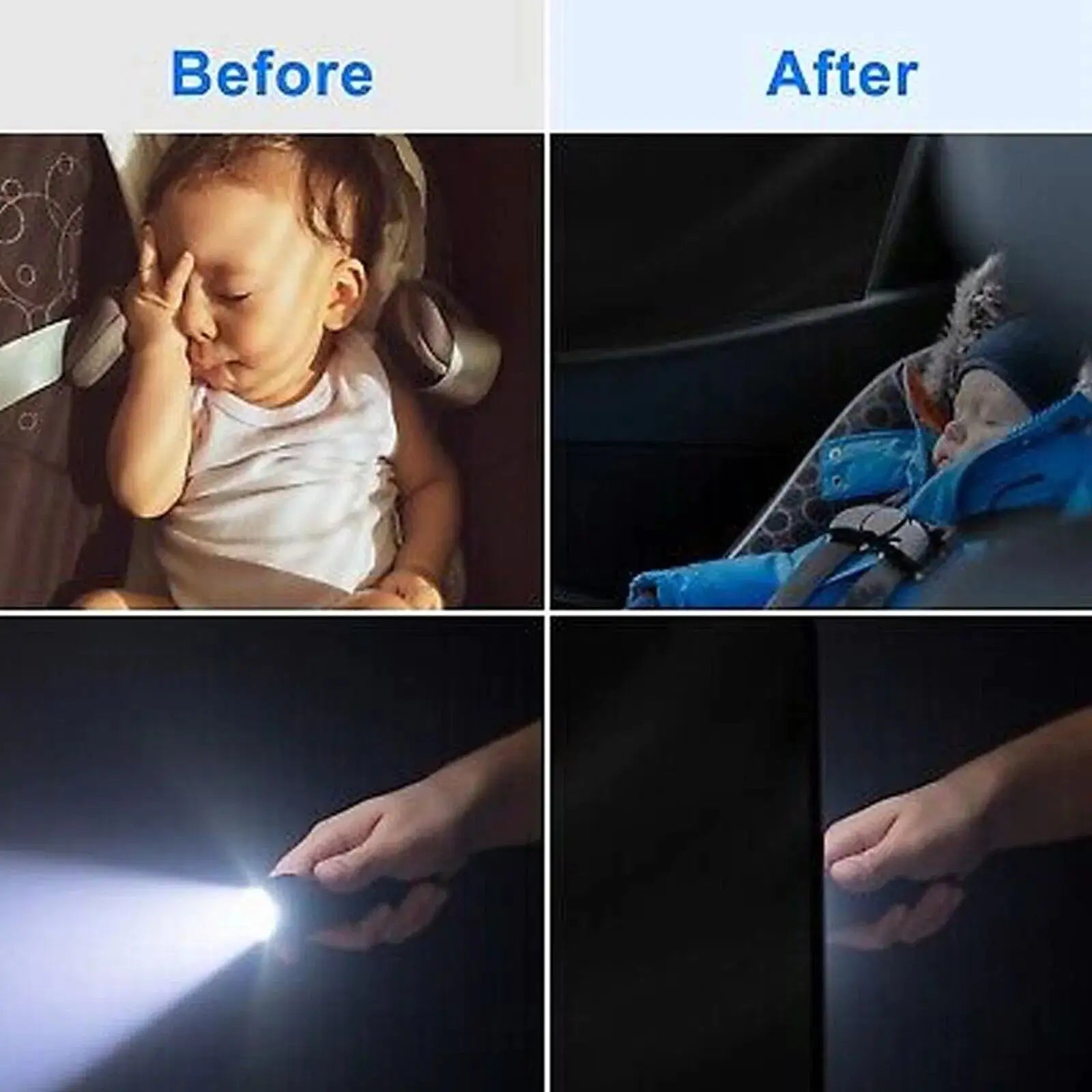 4X Magnetic UV Shield Car Window Sunshade - Osacean Sky Logistics