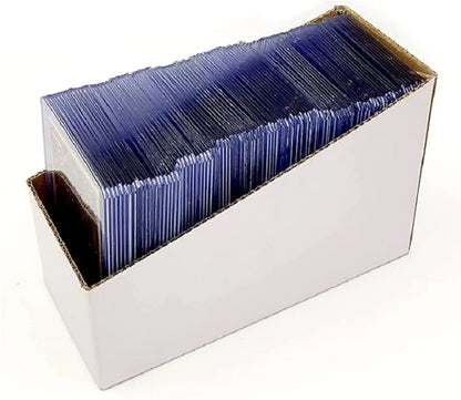 50ct(50ct Toploaders and 50 sleeves) / 100ct(10ct Toploaders and 100 sleeves) Top Loaders and Card Sleeves, Penny Sleeves Thick Plastic Toploaders, Trading Card Sleeves Holder Fit for MTG, Yugioh, Pokemon Card, Baseball Card, Sports Cards - Osacean Sky Logistics