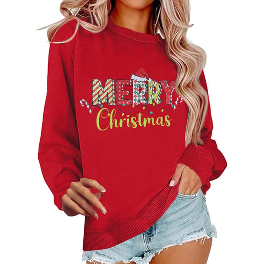 APRDFEU Women’s Christmas Sweatshirt Dress - Osacean Sky Logistics
