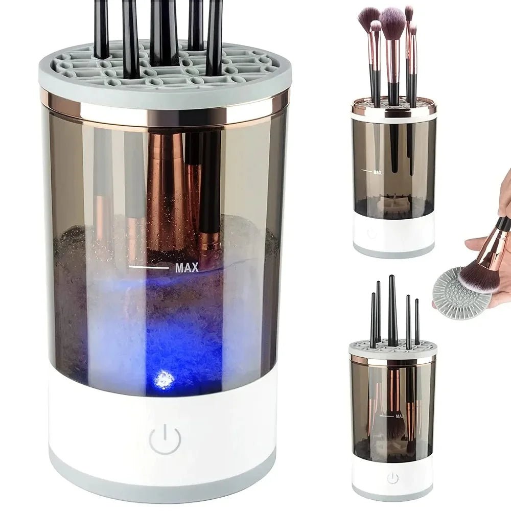 Automatic Brush Cleaner Electric Makeup Brush Cleaning Machine Fast Clean Dryer - Osacean Sky Logistics