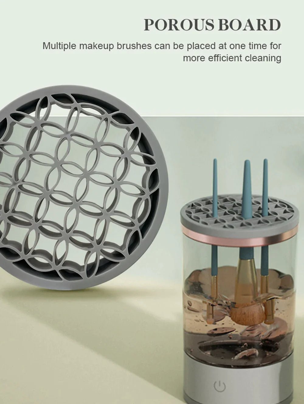 Automatic Brush Cleaner Electric Makeup Brush Cleaning Machine Fast Clean Dryer - Osacean Sky Logistics