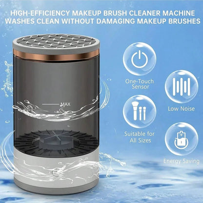 Automatic Brush Cleaner Electric Makeup Brush Cleaning Machine Fast Clean Dryer - Osacean Sky Logistics