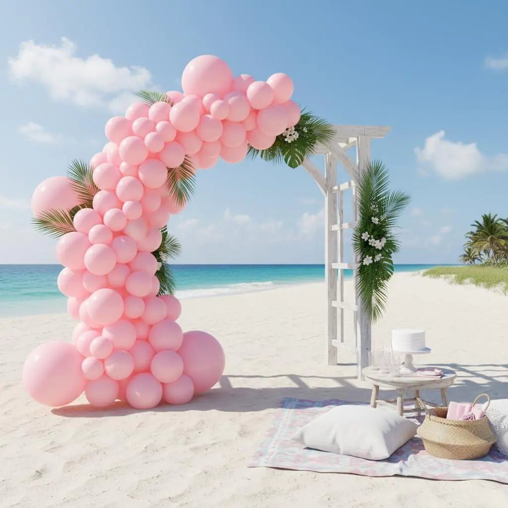 Balloon Garland Arch Kit 146 Pcs Light Pink Balloons for Baby Shower Birthday Gender Reveal Wedding Party DIY Kit by ™ - Osacean Sky Logistics