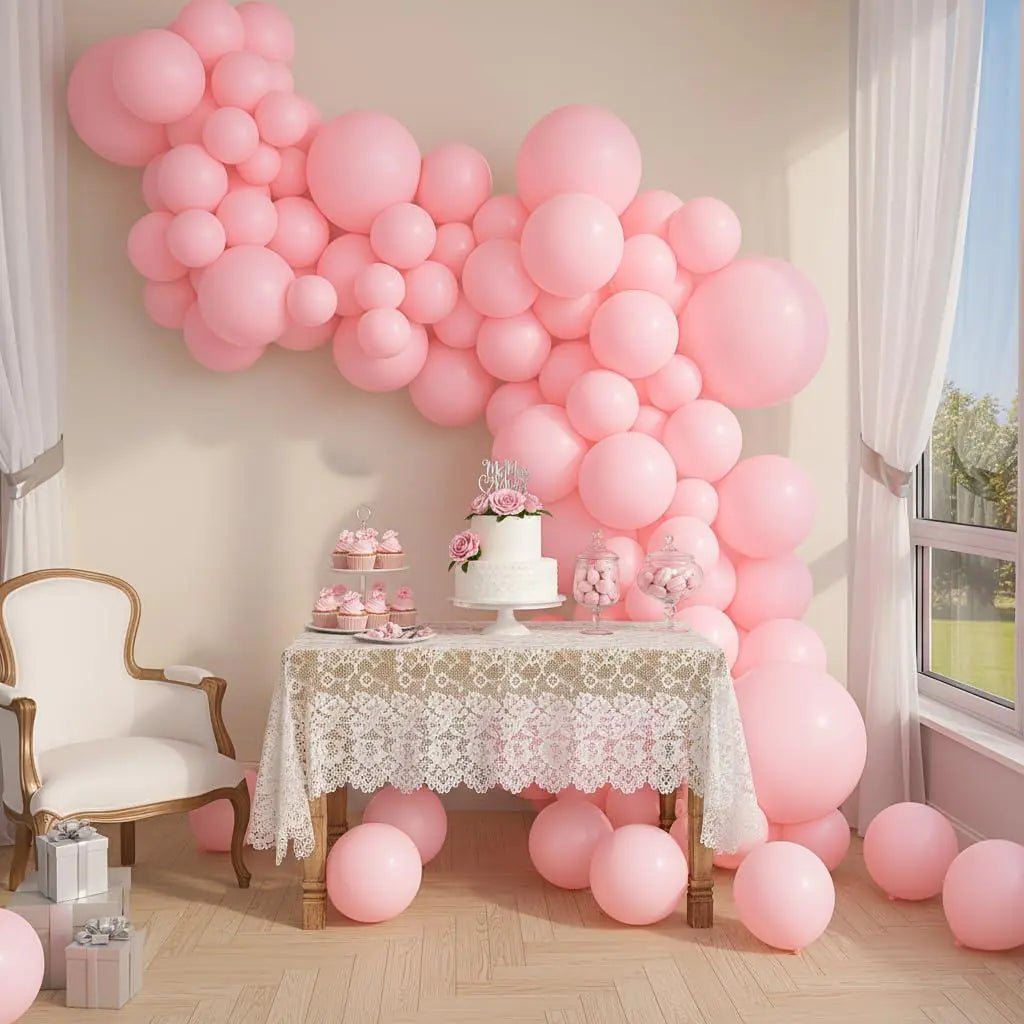 Balloon Garland Arch Kit 146 Pcs Light Pink Balloons for Baby Shower Birthday Gender Reveal Wedding Party DIY Kit by ™ - Osacean Sky Logistics