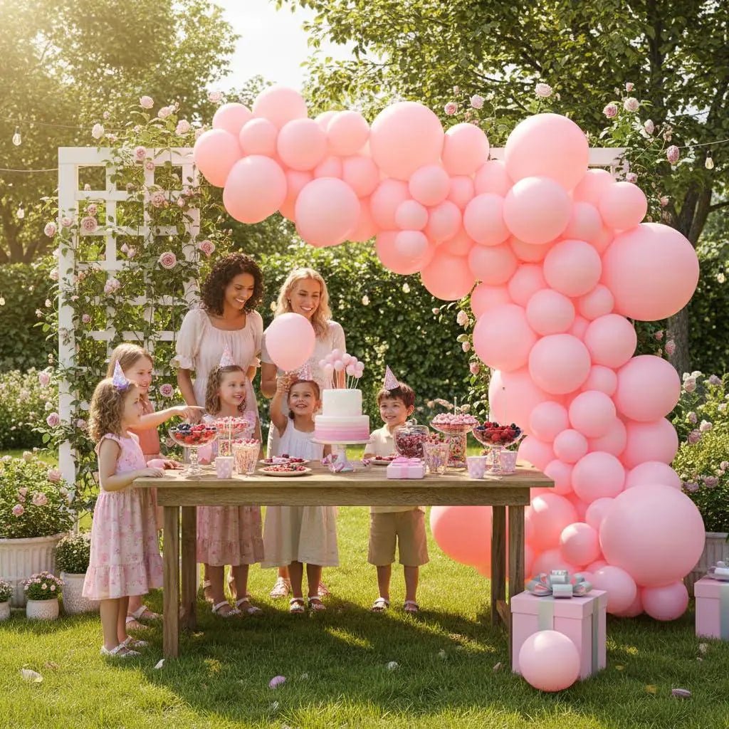 Balloon Garland Arch Kit 146 Pcs Light Pink Balloons for Baby Shower Birthday Gender Reveal Wedding Party DIY Kit by ™ - Osacean Sky Logistics