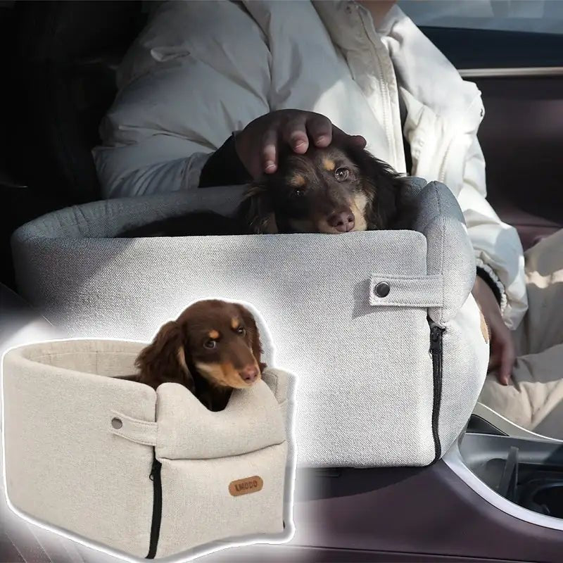 Car Central Dog Car Seat Bed Portable Dog Carrier For Small Dogs And Cats Safety Travel Bag Accessories Pet Products - Osacean Sky Logistics