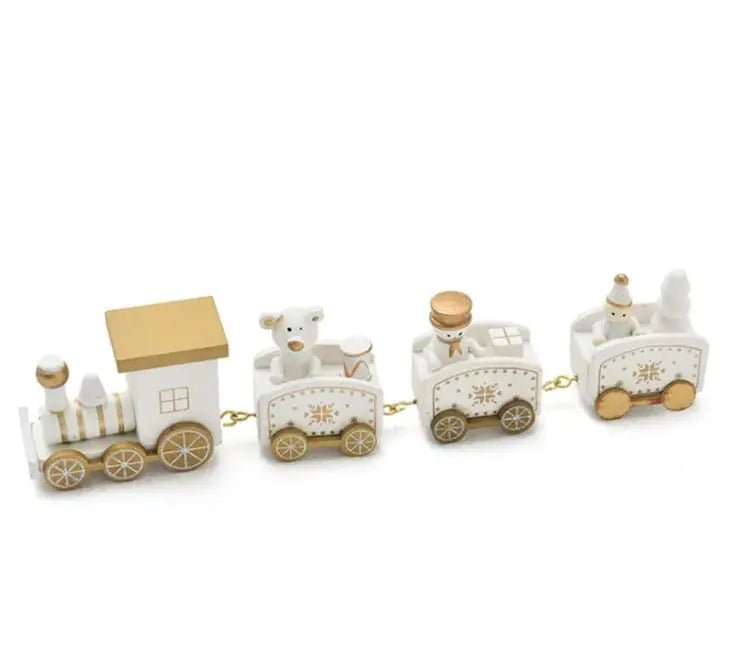 Christmas Ornament Christmas Wooden Train - Osacean Sky Logistics