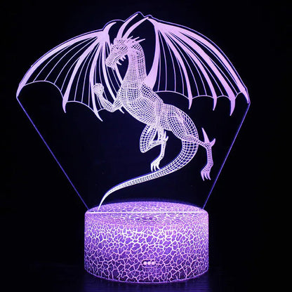 Creative 3D Cartoon LED Table Lamp for Bedroom - Osacean Sky Logistics
