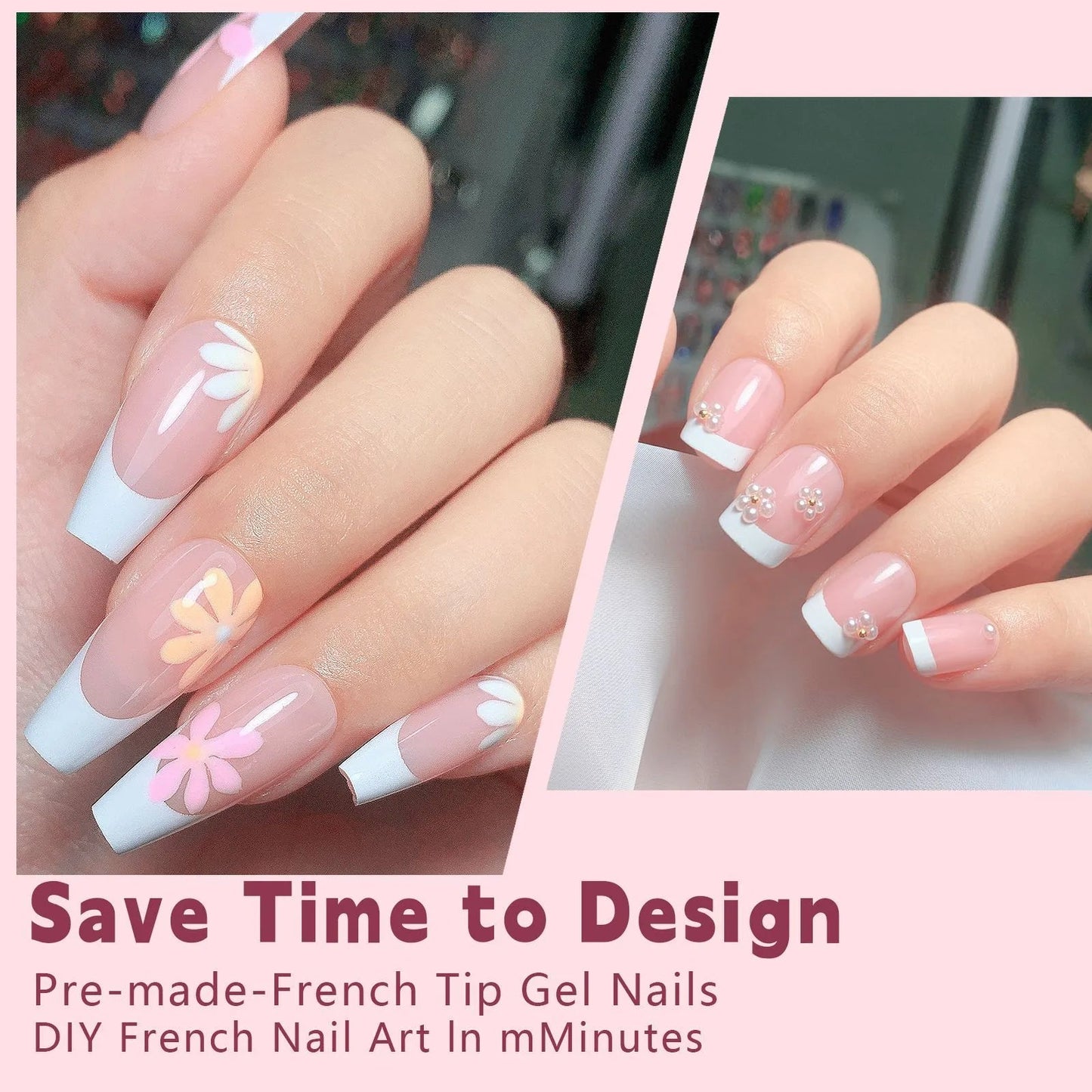 Creative Traceless French Press On Nails - Osacean Sky Logistics