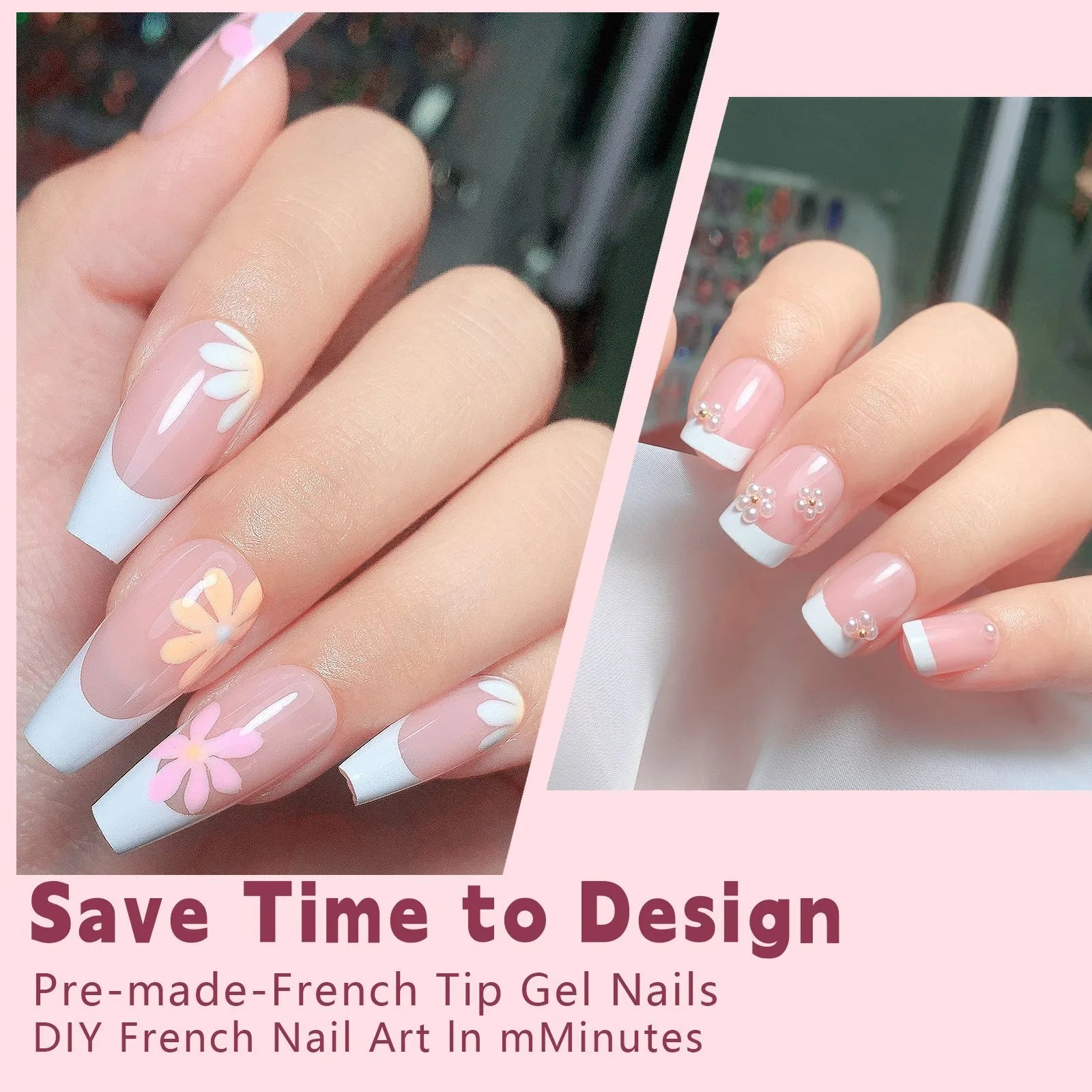 Creative Traceless French Press On Nails - Osacean Sky Logistics