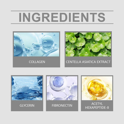 EELHOE Collagen Mask Pouch Collagen Essence Gently Nourishes And Softens The Facial Skin, Hydrating And Moisturizing - Osacean Sky Logistics