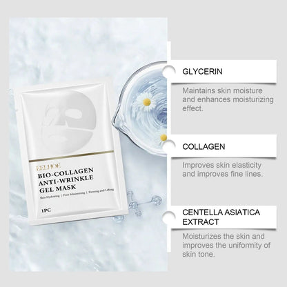 EELHOE Collagen Mask Pouch Collagen Essence Gently Nourishes And Softens The Facial Skin, Hydrating And Moisturizing - Osacean Sky Logistics
