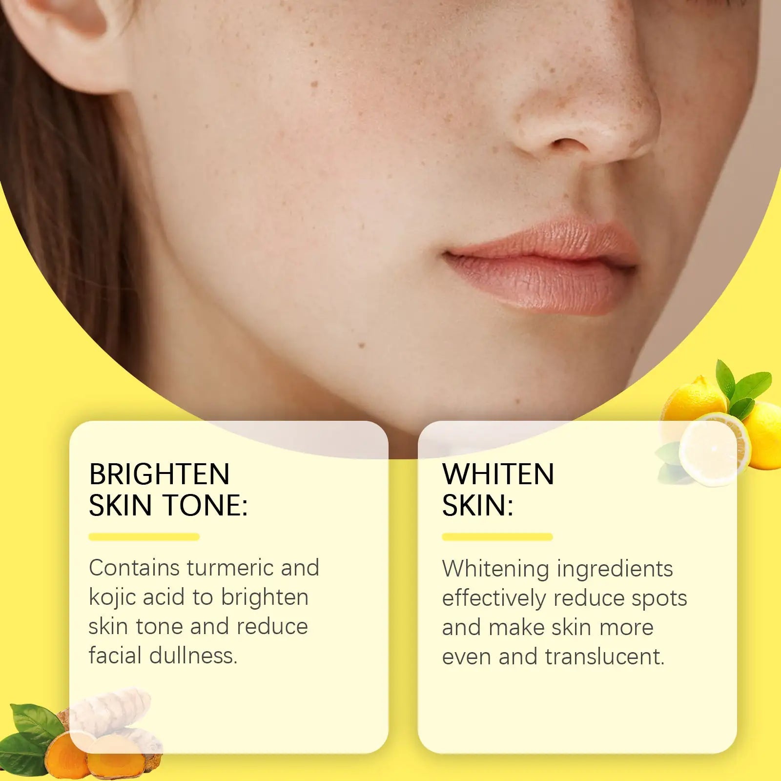 EELHOE Turmeric Exfoliating Cleansing Pad Repairs And Nourishes The Delicate Skin Of The Face, Gently Cleanses And Purifies - Osacean Sky Logistics