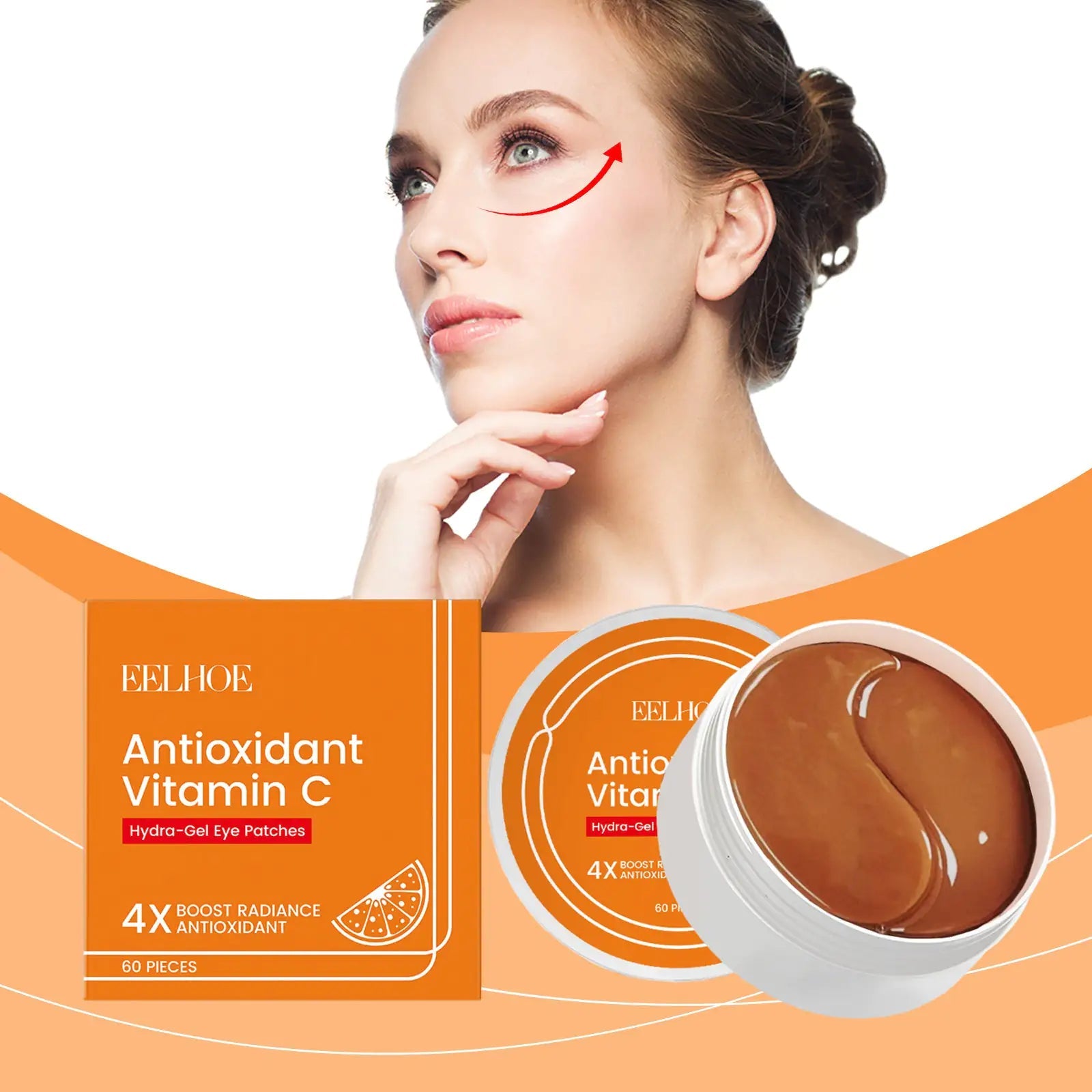 EELHOE Vitamin C Under - Eye Patch Eye Bag Care Cools And Moisturizes The Skin Around The Eyes - Osacean Sky Logistics