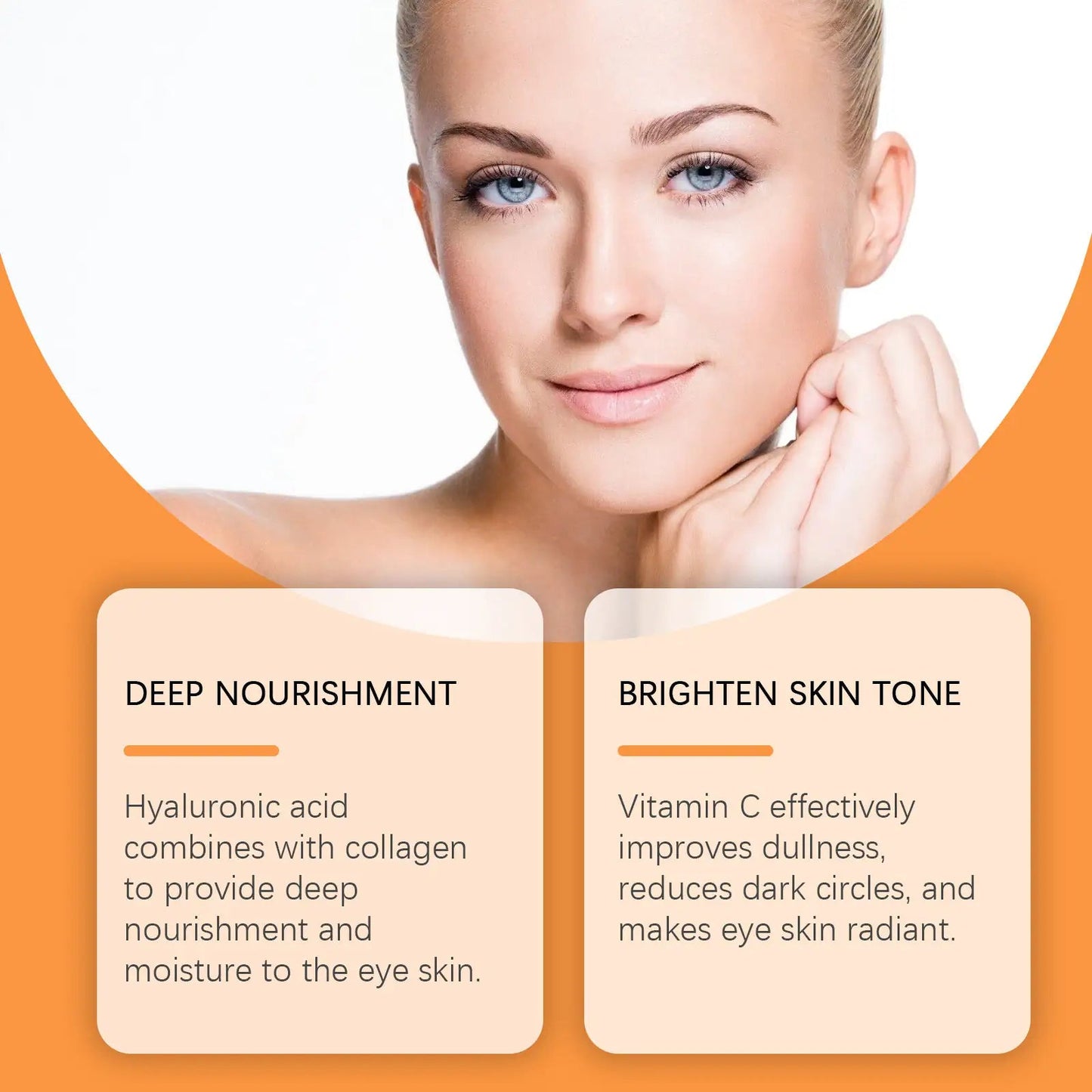 EELHOE Vitamin C Under - Eye Patch Eye Bag Care Cools And Moisturizes The Skin Around The Eyes - Osacean Sky Logistics