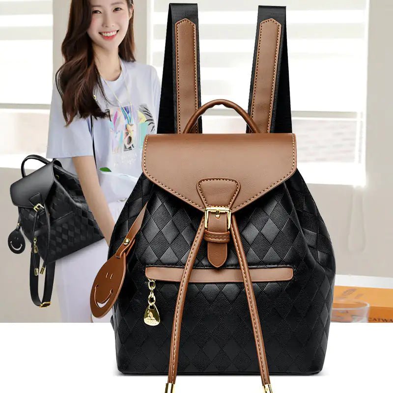 Female Backpack Casual Multifunction Women Leather Backpack Shoulder School Travel Back Pack - Osacean Sky Logistics