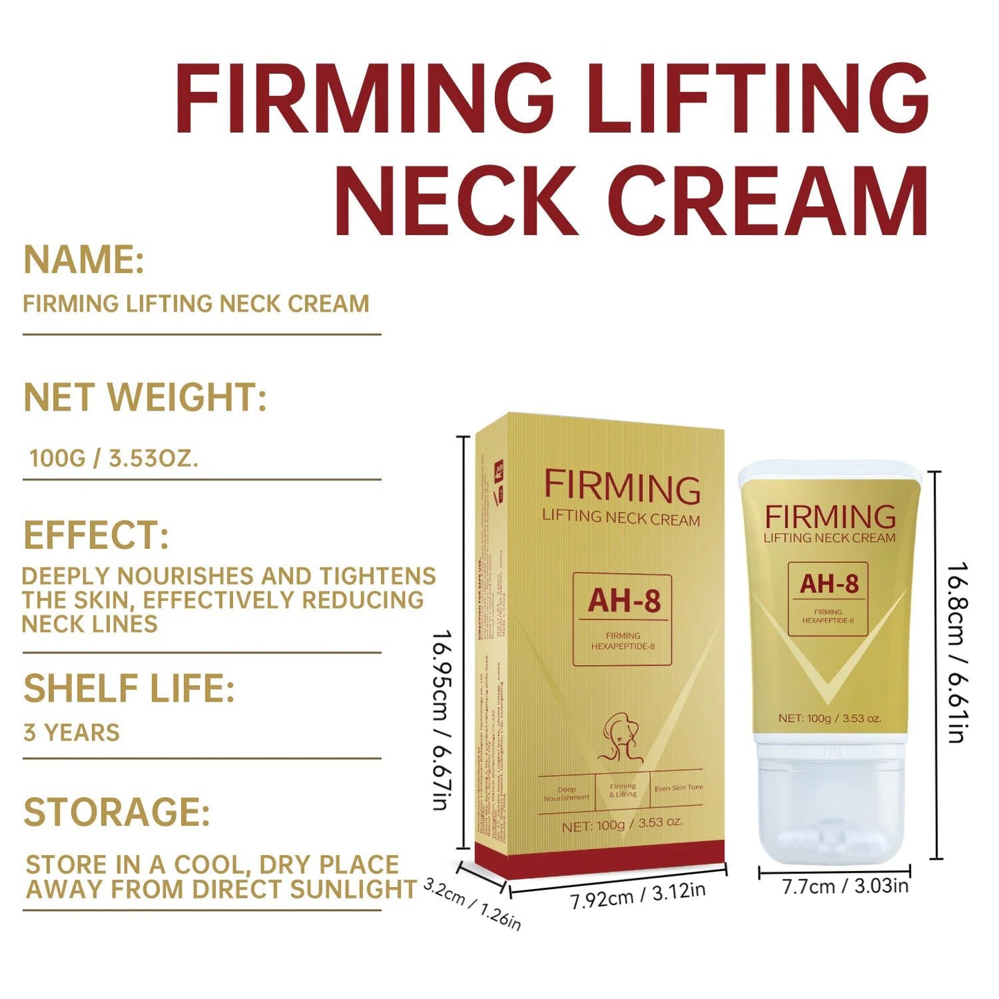 Firming Neck Roller Cream - Osacean Sky Logistics