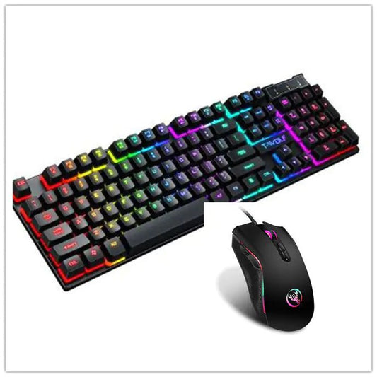 Gaming Usb Luminous Wired Keyboard Floating Manipulator - Osacean Sky Logistics