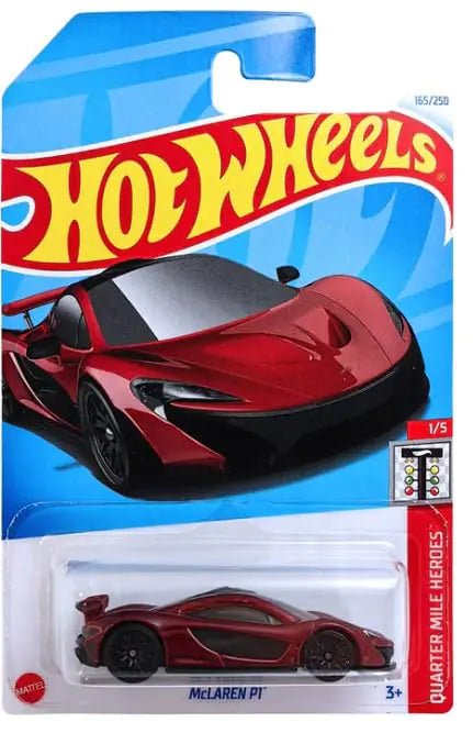 Hot Wheels McLaren P1 Quarter Mile Heroes 1/5 Red - Osacean Sky Logistics