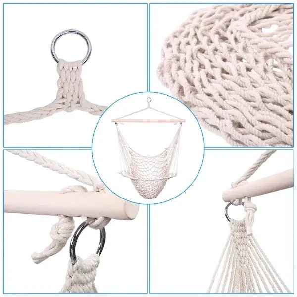 Indoor And Outdoor Garden Cotton Hanging Rope Wind - Osacean Sky Logistics