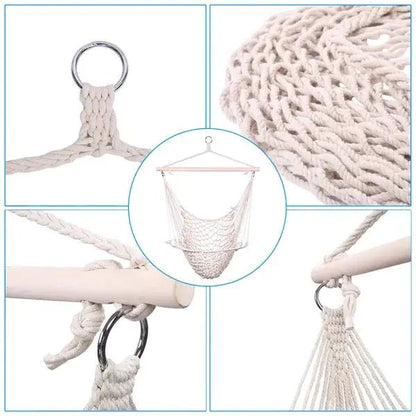 Indoor And Outdoor Garden Cotton Hanging Rope Wind - Osacean Sky Logistics