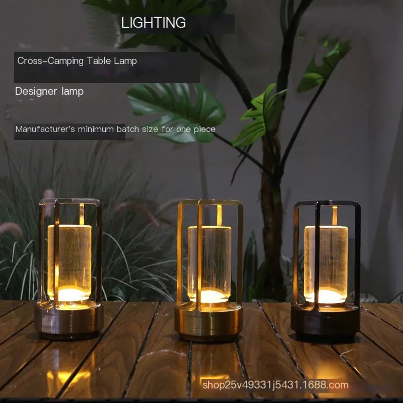 LED Touch Decorative Table Lamp with USB (Bedroom & Dining) - Osacean Sky Logistics