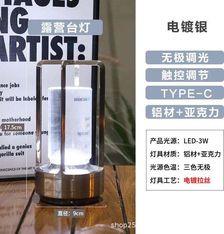 LED Touch Decorative Table Lamp with USB (Bedroom & Dining) - Osacean Sky Logistics