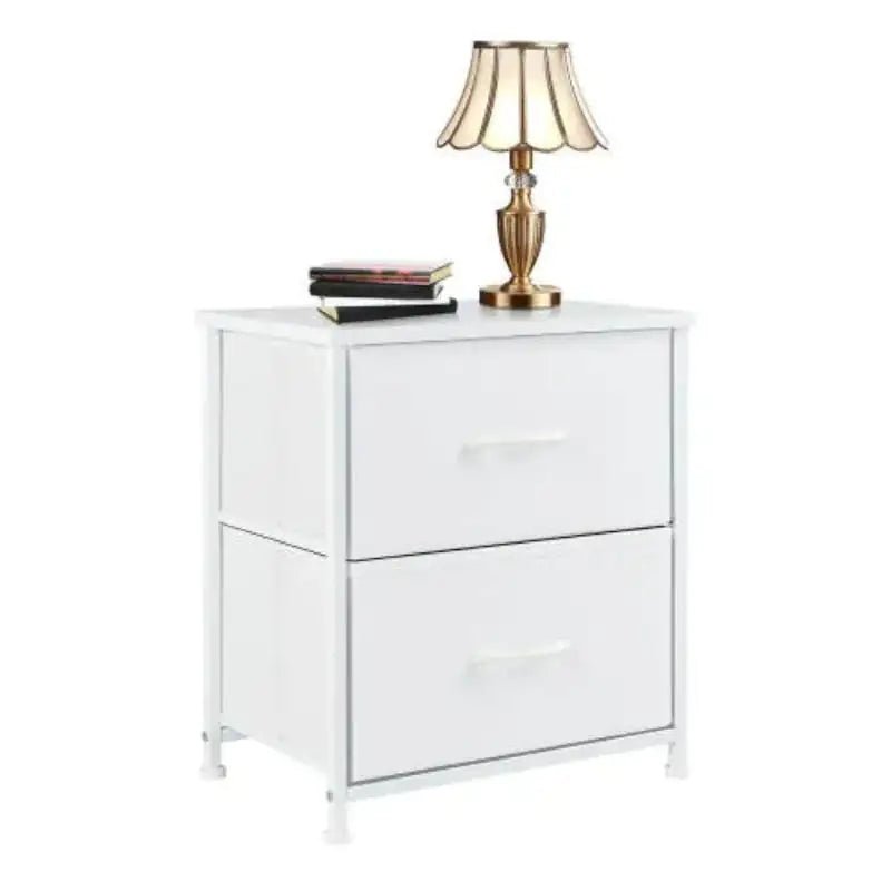 Living Room Cabinet Layers Set Of 2 Fabric Drawers Beside Nightstand Table - Osacean Sky Logistics