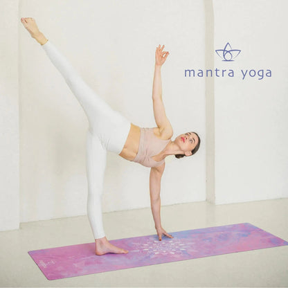 Mantra Yoga 1.5mm with Knee Pad Bag 72x24 inch 2,6 lbs Foldable Fitness Exercise Mat with Bag Lightweight, Compact & Eco Friendly Non Slip & Washable For All Types of Yoga - Osacean Sky Logistics