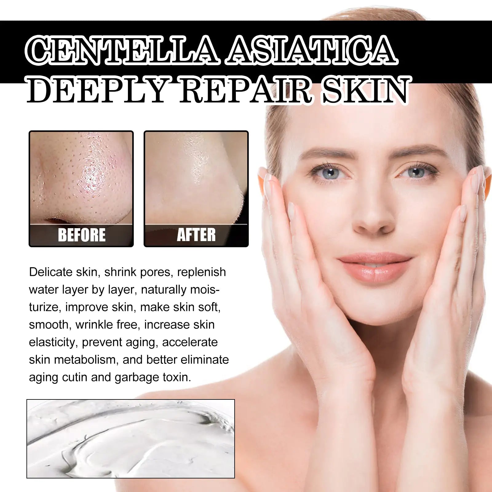 OUHOE Blackhead Peeling Nose Mask Deep Cleansing, Blackhead Acne, Pore Tightening, Strawberry Nose Mask - Osacean Sky Logistics