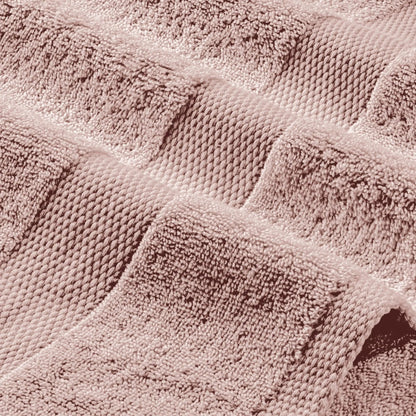 Pink Bath Towels 27x54 Inch Cotton Towel Set 4 Pack for Bathroom Hotel Gym Spa Soft Extra Absorbent Quick Dry - Osacean Sky Logistics