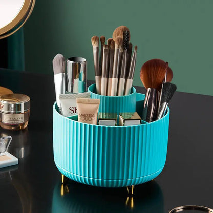 Rotating Makeup Brush Storage Tube for Dressing Table - Osacean Sky Logistics