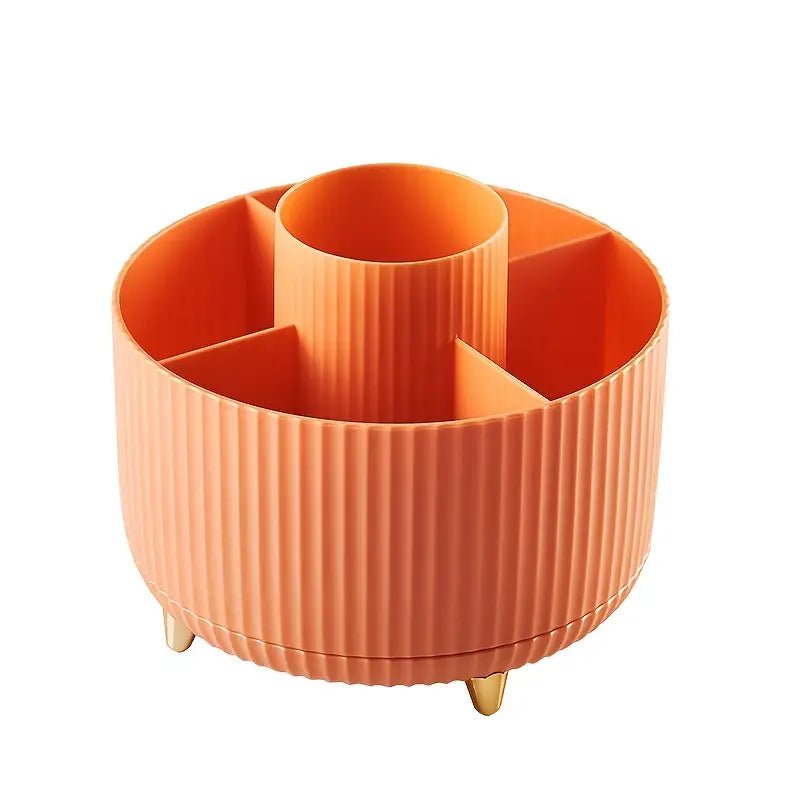 Rotating Makeup Brush Storage Tube for Dressing Table - Osacean Sky Logistics