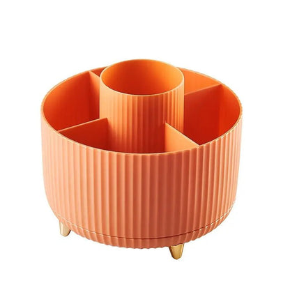 Rotating Makeup Brush Storage Tube for Dressing Table - Osacean Sky Logistics