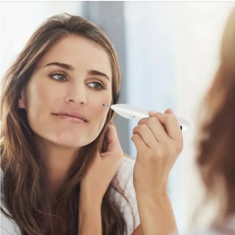 Skin Tag Repair Kit Portable Beauty Equipment Multi - Level With Home Usage USB Charging LCD Level Adjustable 6 Replaceable Needles - Osacean Sky Logistics