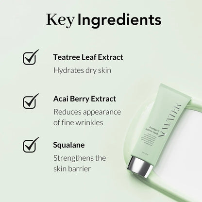 Tea Tree Wrapping Mask Skin Soothing care Acne prone Skin 2.4 Oz Teatree & 6 Tropical Fruit Extracts Calming Peel Off Mask Korean Skincare for Face - Osacean Sky Logistics