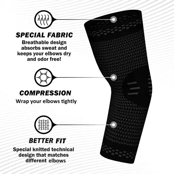 Tennis Elbow Compression Support Sleeve For Golfers Elbow Pain Relief - Osacean Sky Logistics