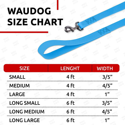 Waterproof Dog Leash 4 Ft 6 Ft Anti Slip Dog Leash for Large Dogs Small and Medium Dogs Heavy Duty Dog Leash with Water and Dirt Resistant Long Or Short Dog Leashes for Boy & Girl Dogs - Osacean Sky Logistics