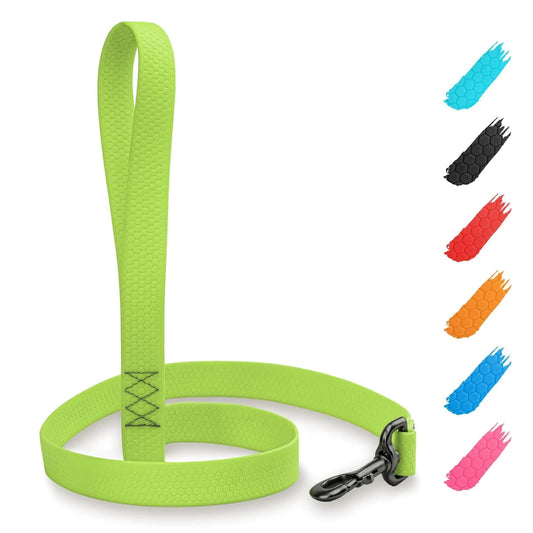 WAUDOG Waterproof Dog Leash 4 Ft 6 Ft Anti Slip Dog Leash for Large Dogs Small and Medium Dogs Heavy Duty Dog Leash with Water and Dirt Resistant Long Or Short Dog Leashes for Boy & Girl Dogs - Osacean Sky Logistics