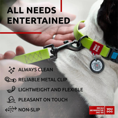 WAUDOG Waterproof Dog Leash 4 Ft 6 Ft Anti Slip Dog Leash for Large Dogs Small and Medium Dogs Heavy Duty Dog Leash with Water and Dirt Resistant Long Or Short Dog Leashes for Boy & Girl Dogs - Osacean Sky Logistics