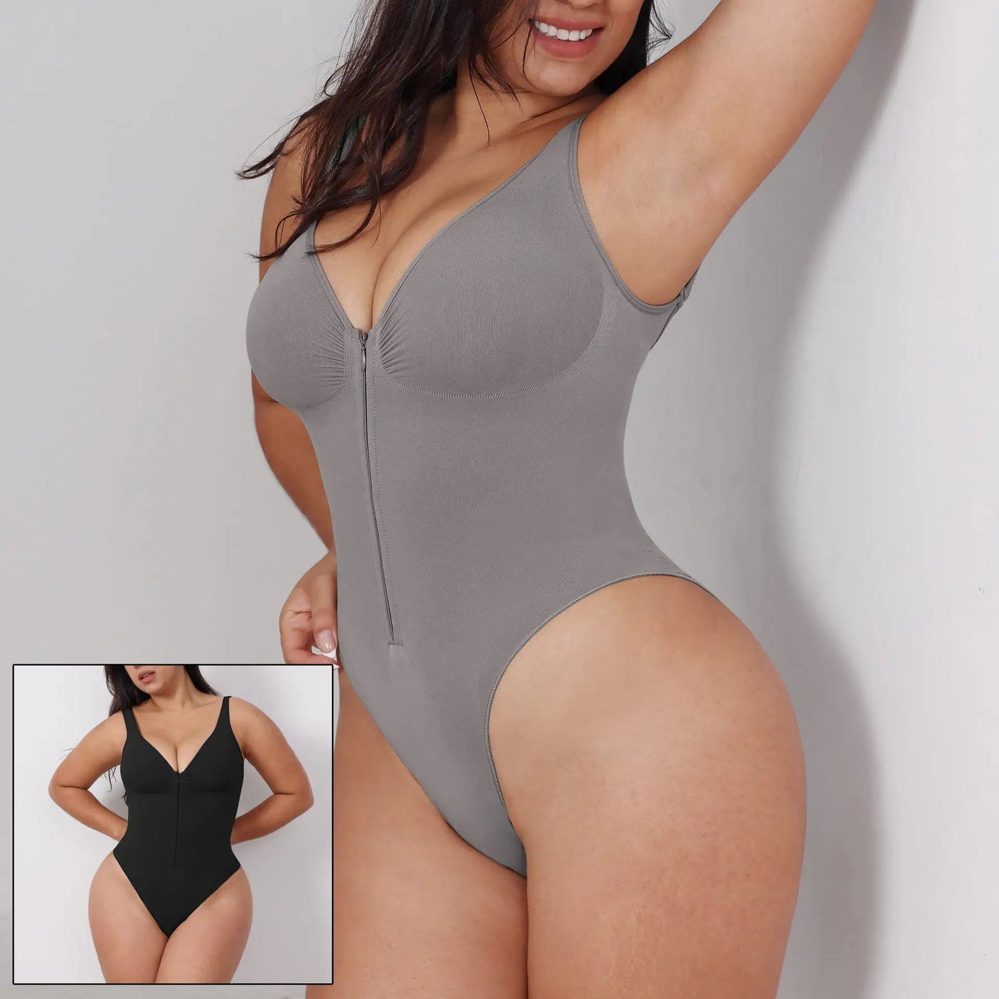 Women's Slimming Underwear Bodysuit Corset Body Shaper Waist Shaper Shapewear Woman Post - Surgical Slimming Zip Jumpsuit - Osacean Sky Logistics