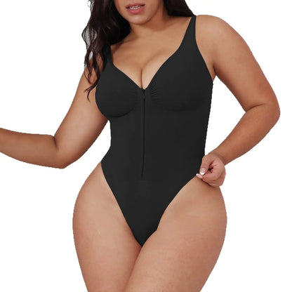 Women's Slimming Underwear Bodysuit Corset Body Shaper Waist Shaper Shapewear Woman Post - Surgical Slimming Zip Jumpsuit - Osacean Sky Logistics